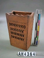 藏品(磚燒長方形筷筒)的圖片